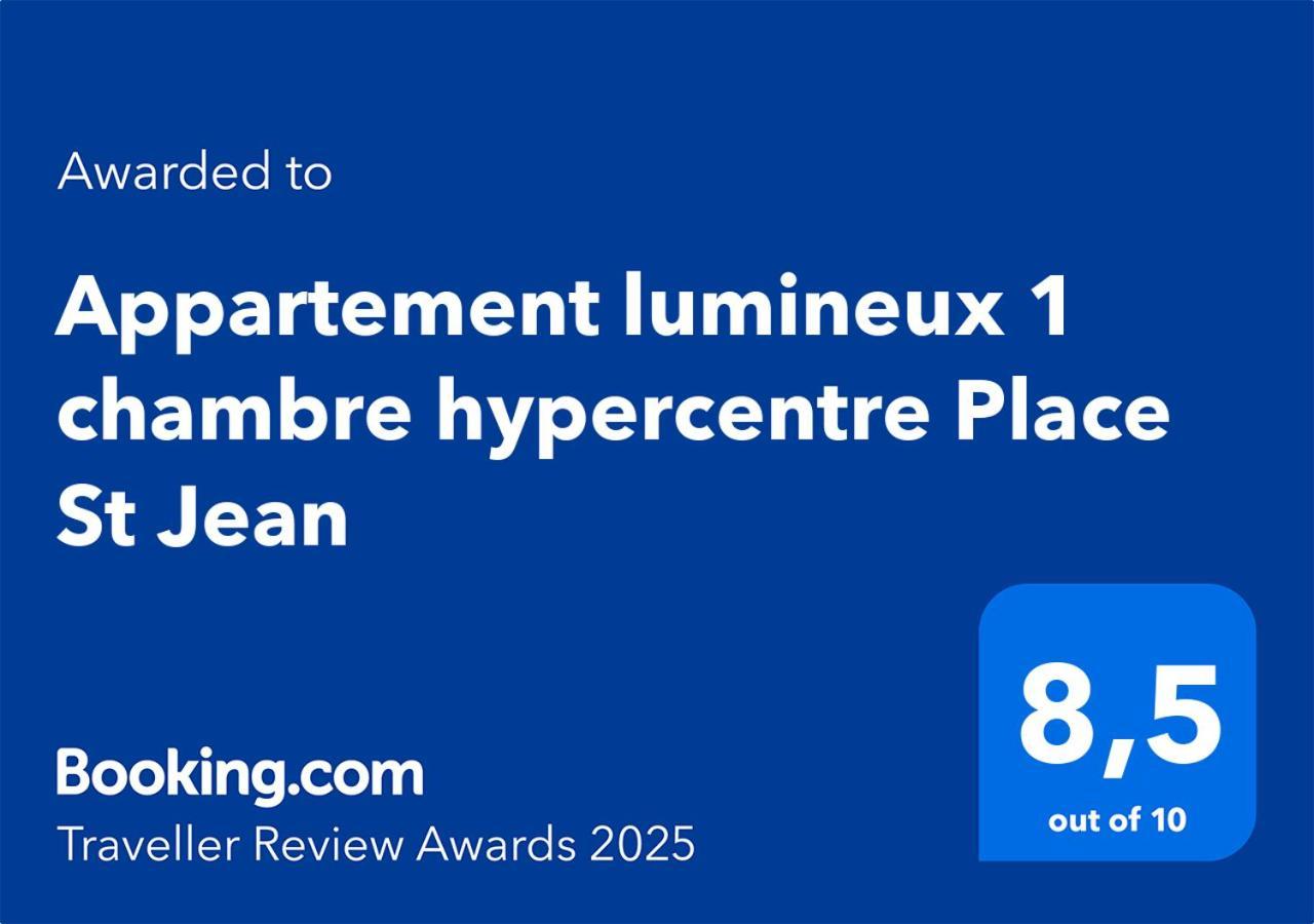 Appartement Lumineux 1 Chambre Hypercentre Place St Jean Валанс Екстер'єр фото